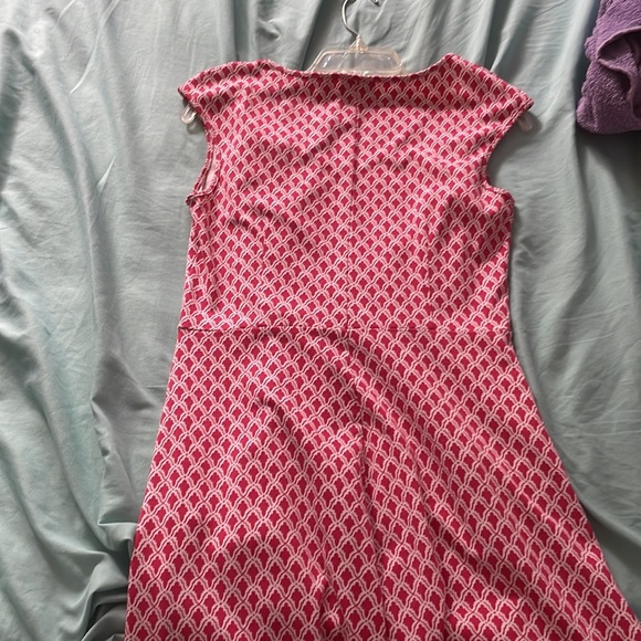 red and white dress - Picture 2 of 2